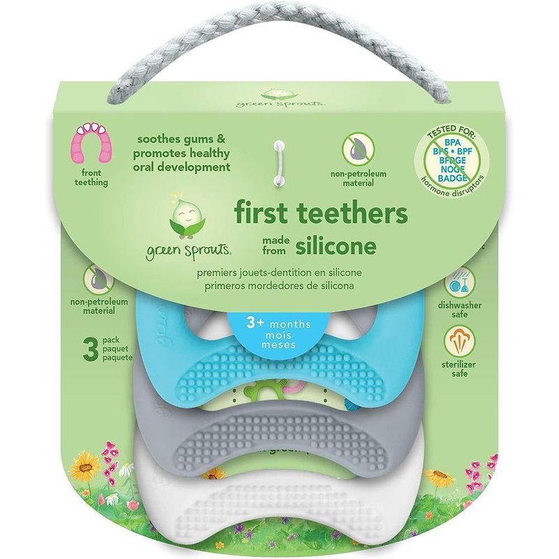 Set De Mordedores Aqua 3 Pzas - Baby Care