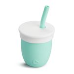 Vaso Con Pajilla Silicona Menta 4 Oz - Munchkin
