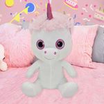 Unicornio De Peluche Blanco 40 Cm - Koala Kids