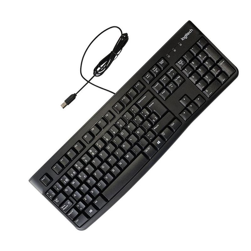Teclado Usb K120 Logitech Negro - Logitech
