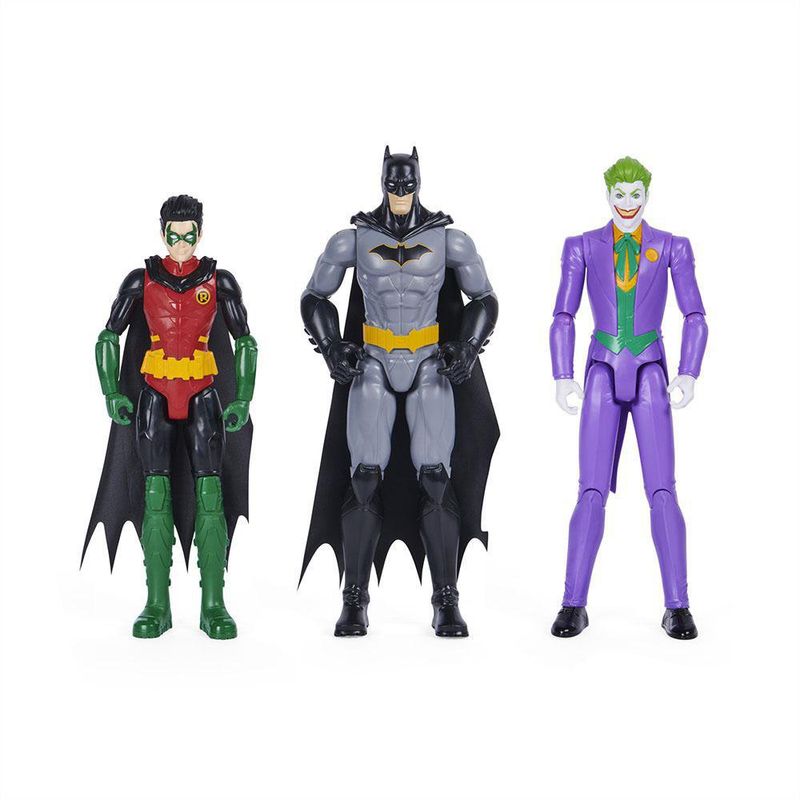 Pack De Figuras De Acción 3 Pzas - Batman