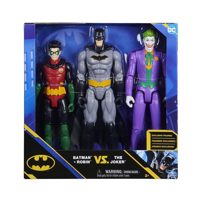 Pack De Figuras De Acción 3 Pzas - Batman