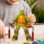 Figura De Acción Miguel Ángel - Teenage Mutant Ninja Turtles