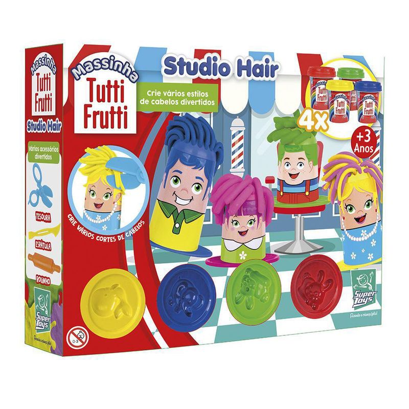 Set De Plasticina Studio Hair - Super Toys