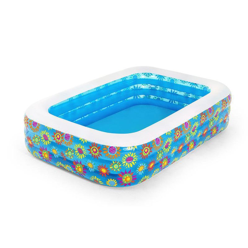 Piscina Inflable Estampado Flores 229x152x56 Cm - Bestway