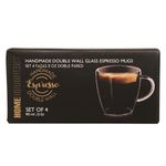 Set 4 Tazas Doble Pared 3 Oz - Toscana