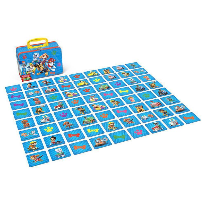 Juego Memoria Mini Lata - Games Paw Patrol