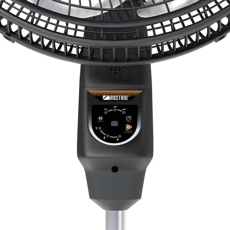 Ventilador Max Control Negro 140 W - Rosthal