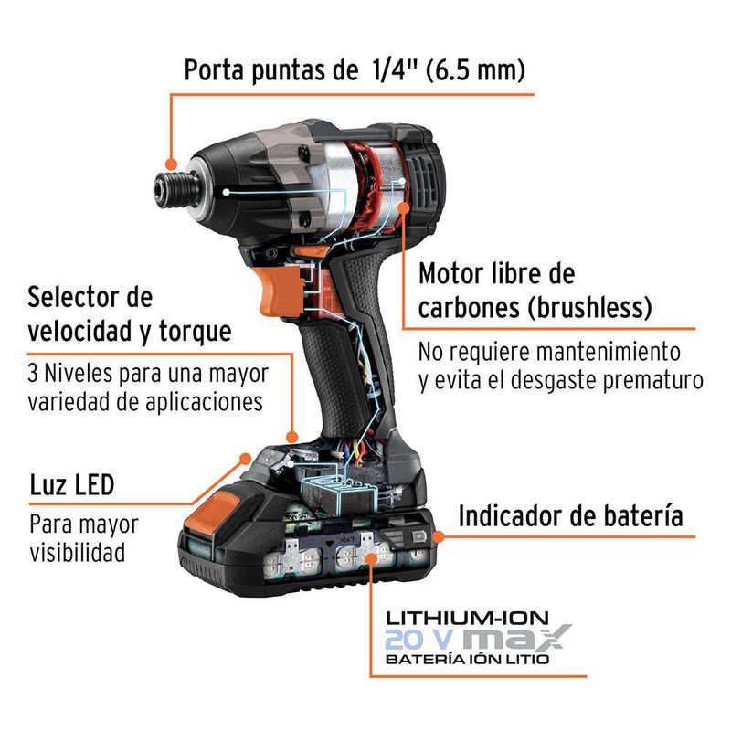 Taladro Inalámbrico De 1/2 Plg - Truper - Cemaco