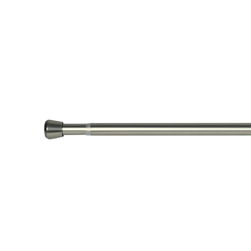 Galería De Tensión Fuji Plateada Extensible De 90 - 140 Cm - Inspire