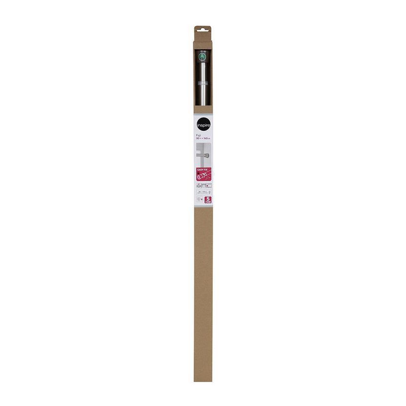 Galería De Tensión Fuji Plateada Extensible De 90 - 140 Cm - Inspire