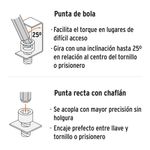 Juego De Llaves Allen Extralargas 8 Pzas - Truper