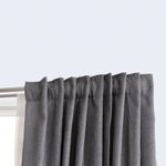Galería Doble Sombrío Plateada Extensible De 120 - 210 Cm - Inspire