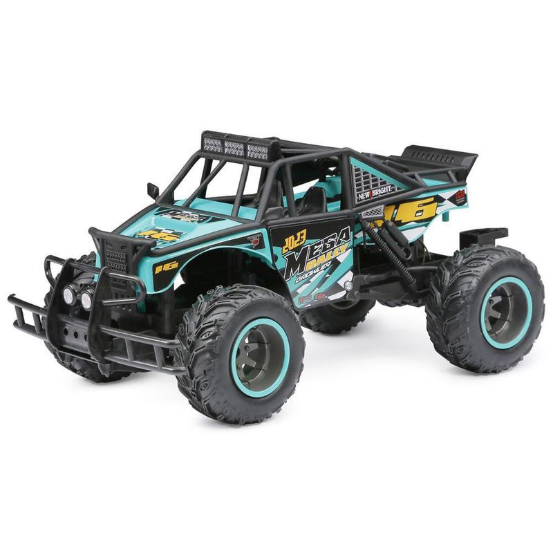 Carro A Control Remoto Grunedor Mega Rally 1 10 Colores Surtidos New Bright Cemaco
