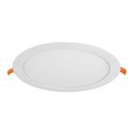 Lámpara LED Redonda Empotrable Luz Cálida 18 W - Volteck