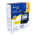 Reflector Delgado LED Luz Cálida 200 W - Volteck