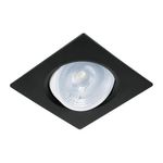 Lámpara LED Dirigible Empotrable Luz De Día 400 Lm 5 W Negra - Volteck