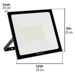Reflector Ultra Delgado LED Luz De Día 100 W – Volteck