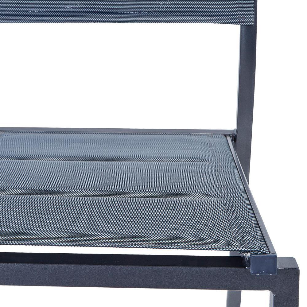 Silla Orion Gris Aluminio 55x46x85 Cm - Naterial - Cemaco
