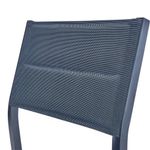 Silla Orion Gris Aluminio 55x46x85 Cm - Naterial