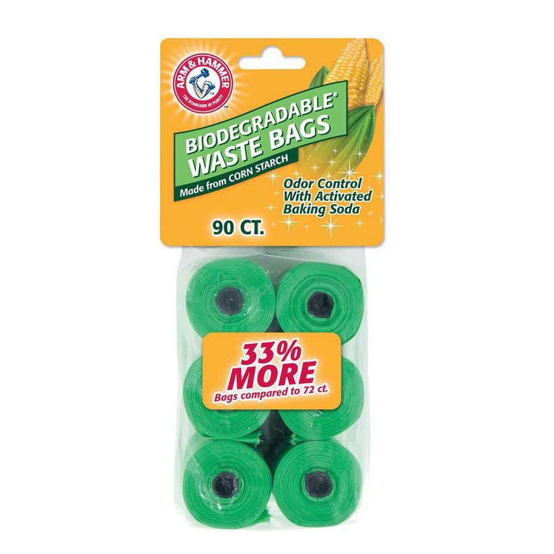 Set de 6 Bolsas Biodegradables Para Mascota - Arm & Hammer