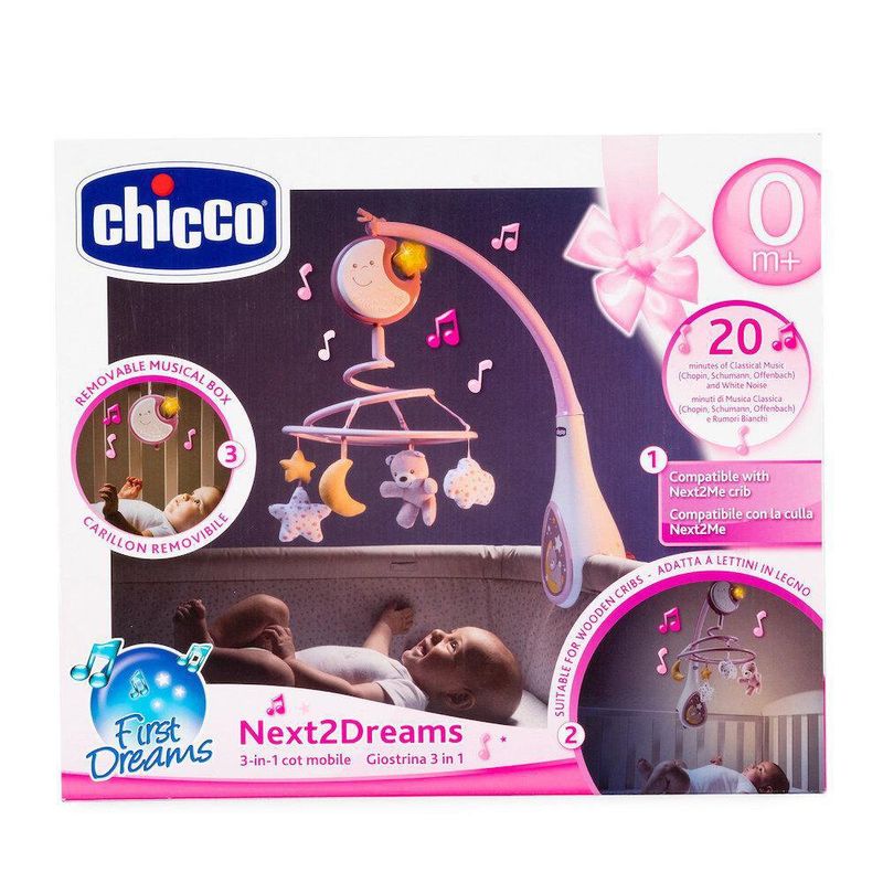 Móvil Cerca De Tus Sueños Rosado - Chicco