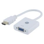 Adaptador De HDMI A VGA Blanco - GE