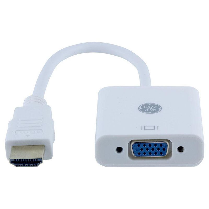 Adaptador De HDMI A VGA Blanco - GE