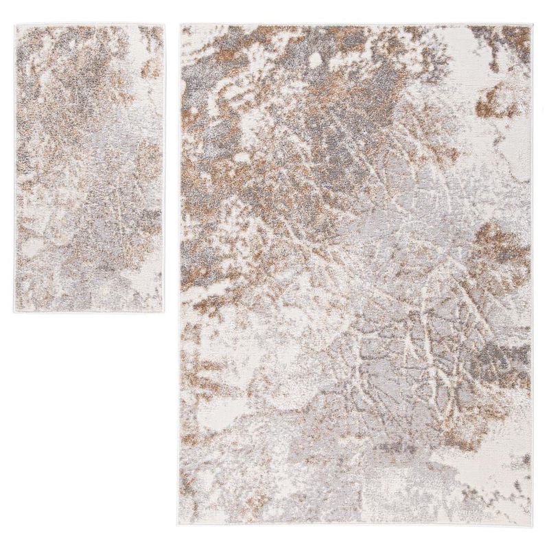 Combo Alfombra Salamanca Raíces 133x190+57X110 Cm - Viva