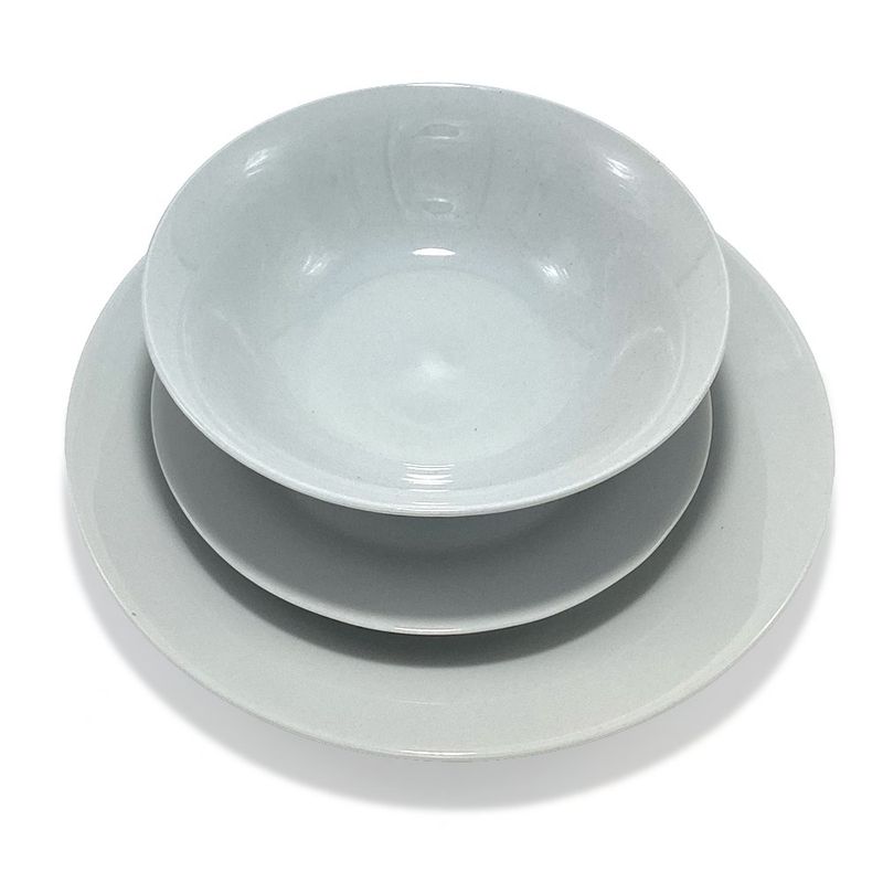 Vajilla Blanca 12 Pzas