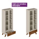 Trinchante Blanco Eris 71x40x185 Cm - Zmobili