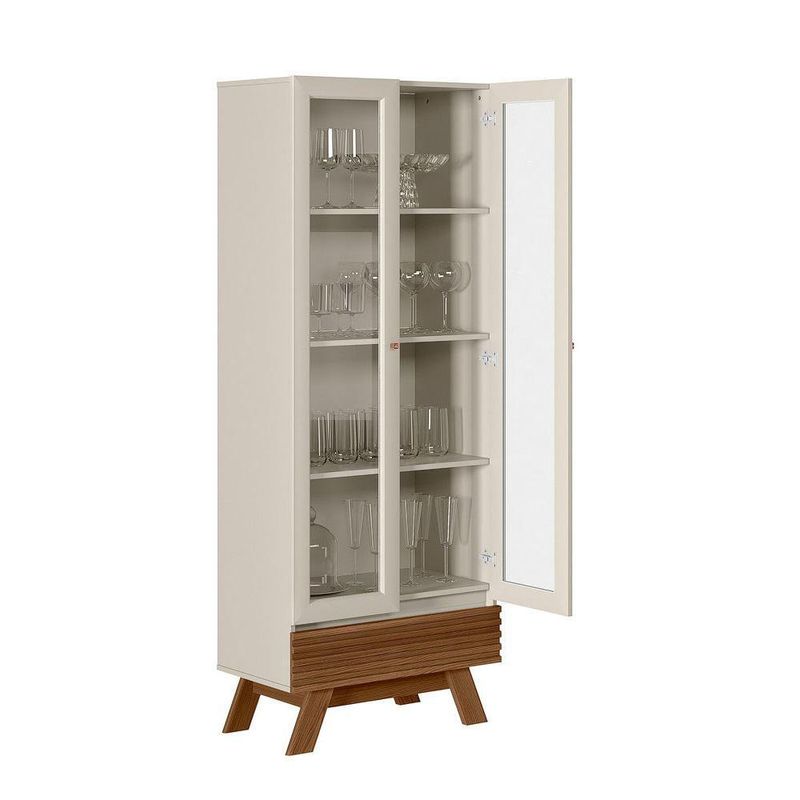 Trinchante Blanco Eris 71x40x185 Cm - Zmobili