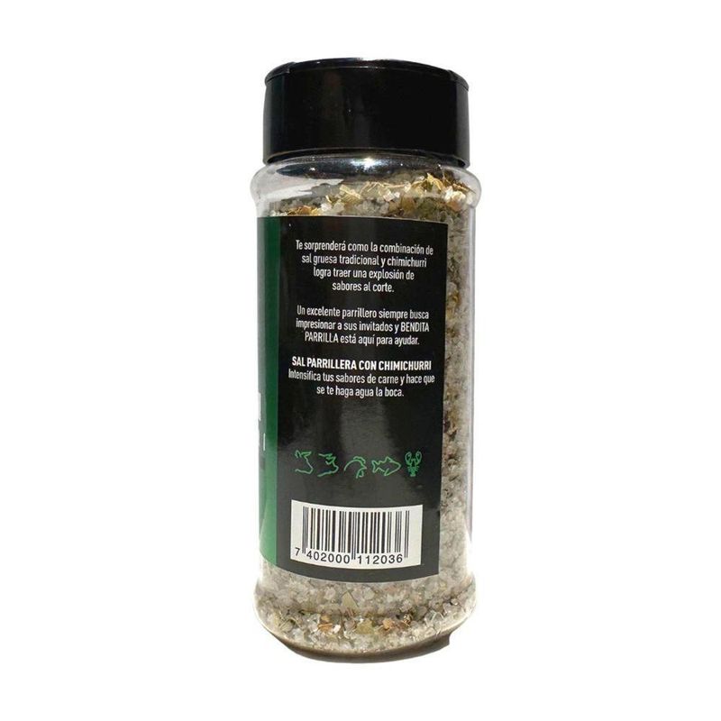 Sal Parrillera con Chimichurri 8 Oz - Bendita Parrilla