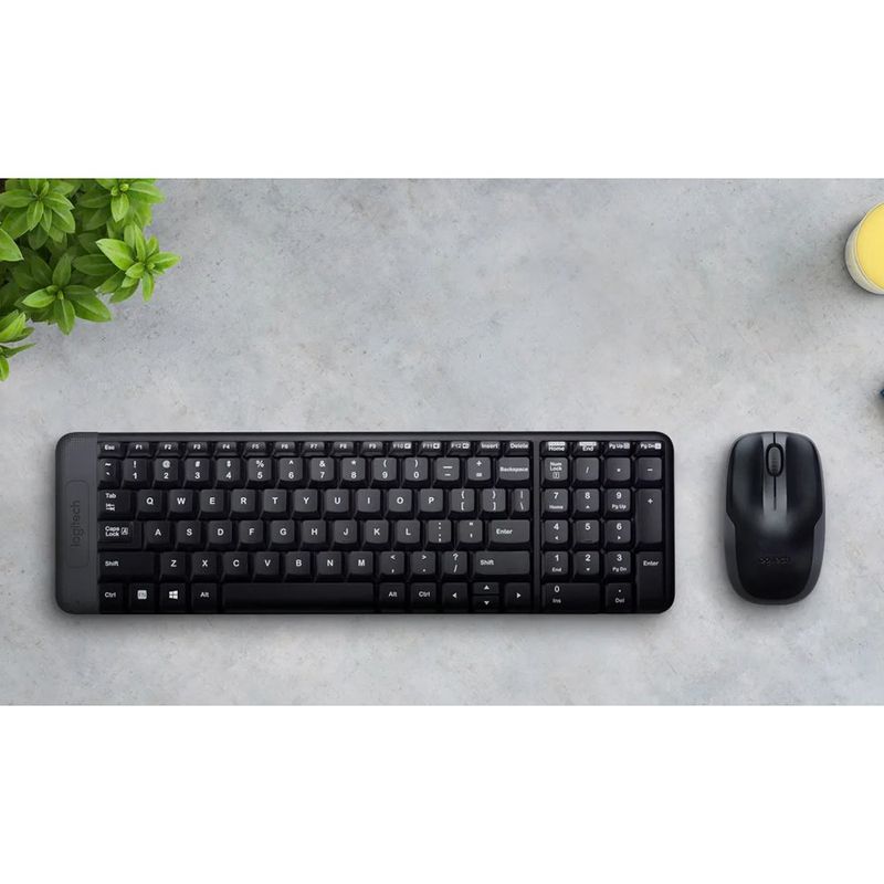Combo Teclado Y Mouse Inalámbricos MK220 - Logitech