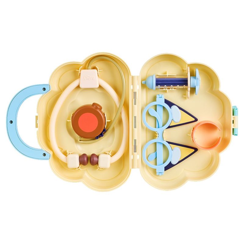 Set De Doctor En Una Maleta De Nube 7 Pzas - Bluey