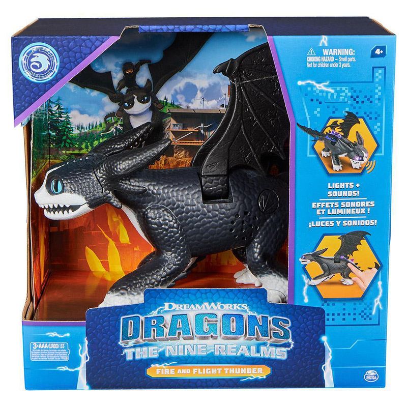 The Nine Realms Thunder Figure - Dragons