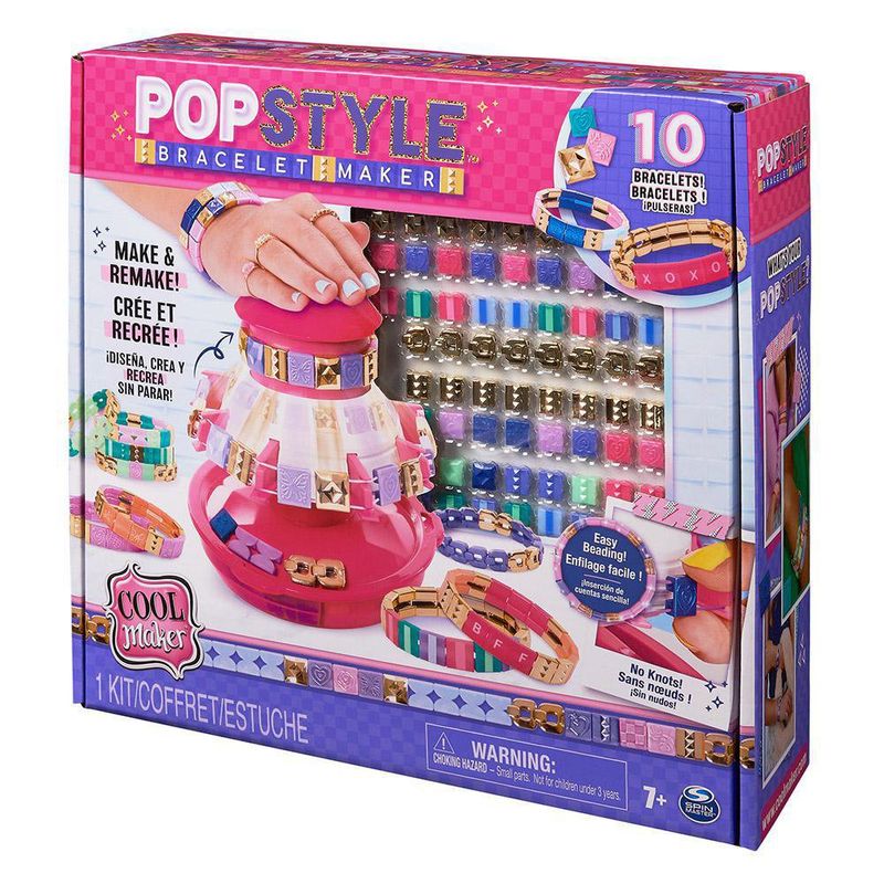 Set De Creación De Brazaletes Popstyle - Cool Maker