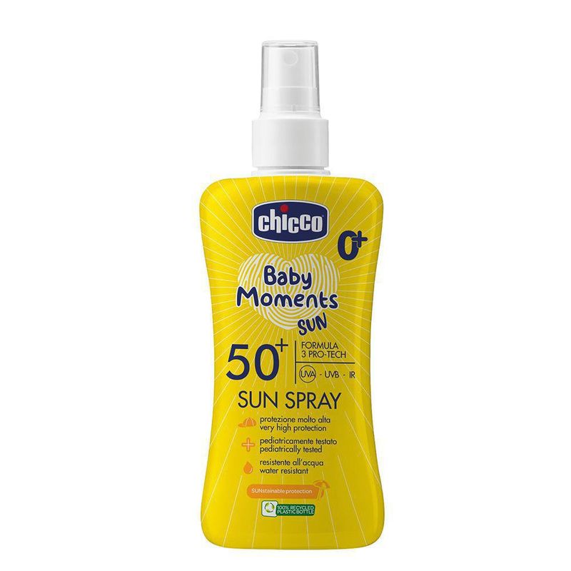 Protector Solar En Spray Spf 50+ 150 Ml - Chicco