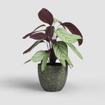 Maceta Hestia Verde Oliva 17 Cm - Artevasi