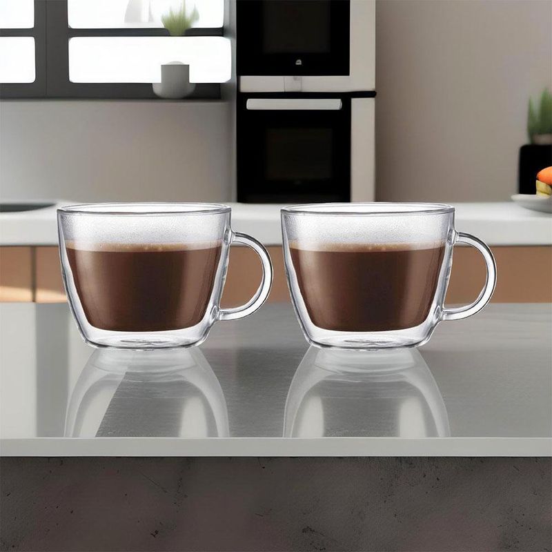 Set 2 Mugs Bistro Latte 15Oz - Bodum