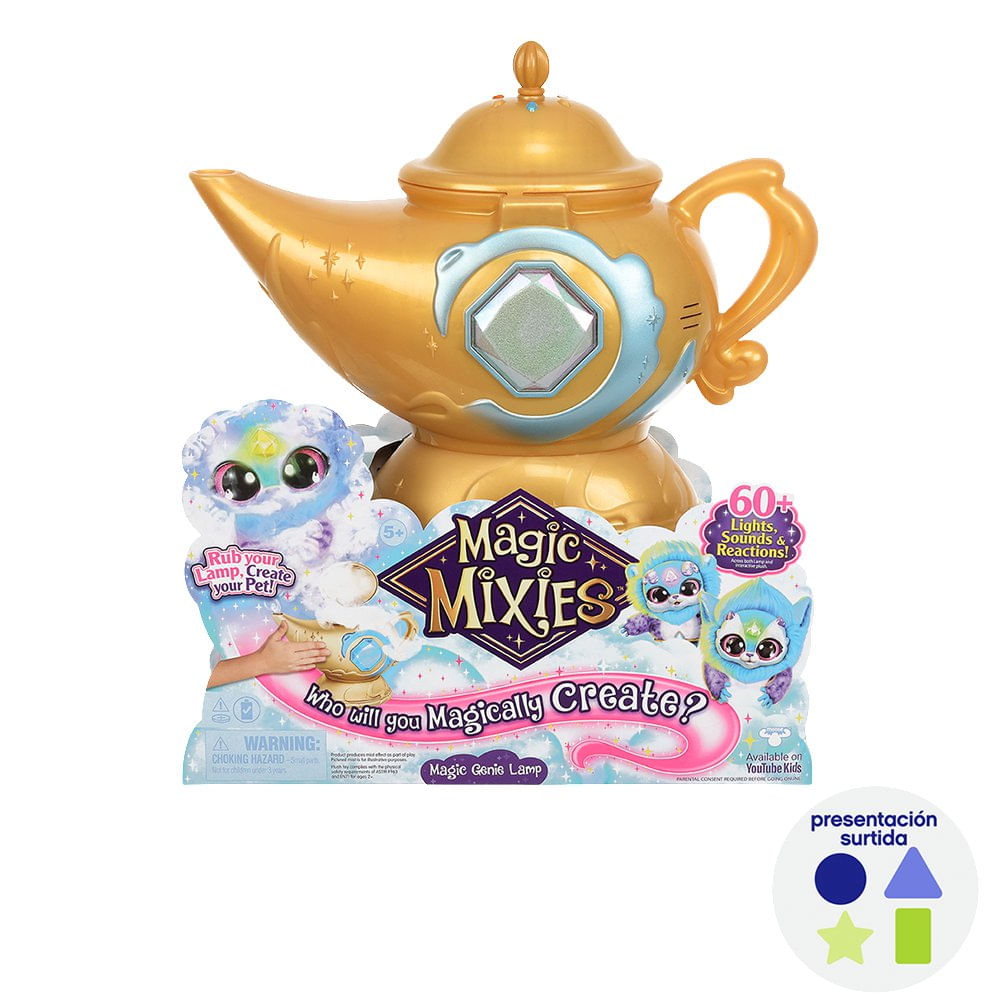  Magic Mixies - Caldero mágico con juguete de peluche
