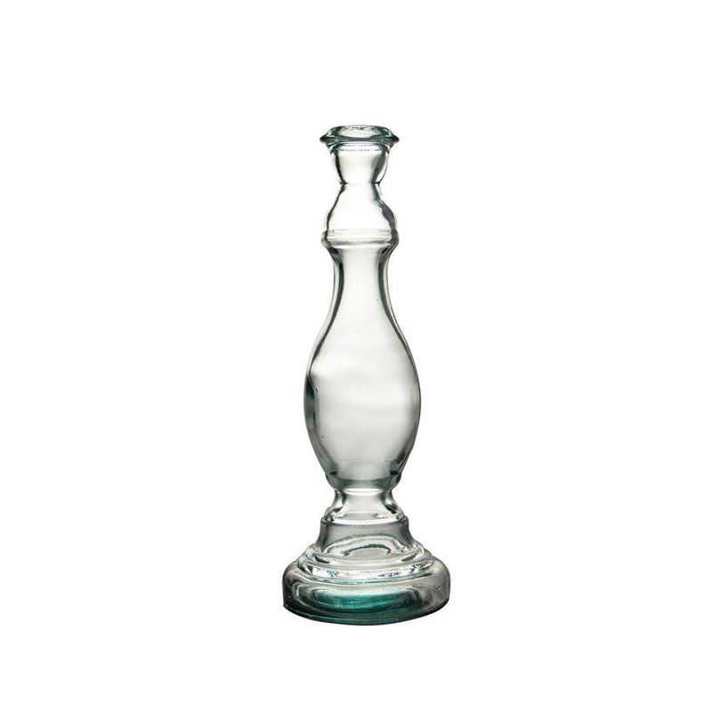 Candelabro Vidrio Reciclado Noviembre 30 Cm - Vidrio San Miguel