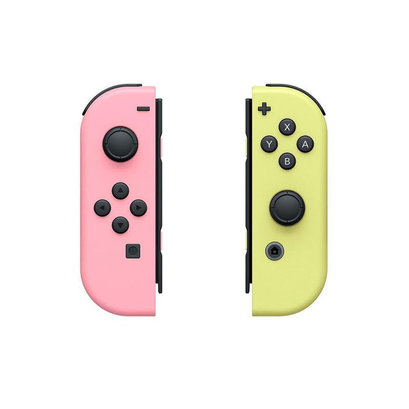 Set de Controles Joycon Rosa y Amarillo Pastel - Nintendo Switch