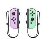 Set De Controles Joycon Morado Y Verde Pastel - Nintendo Switch