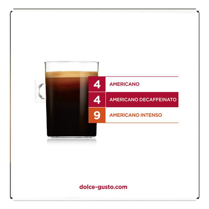 Café Americano Descafeinado (16 cápsulas) - NESCAFÉ® Dolce Gusto®