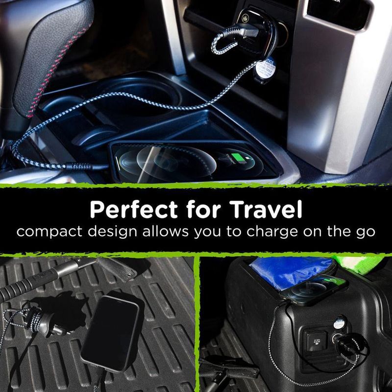 Cargador USB Para Vehículo 2 Puertos 12 W - Ecosurvivor
