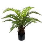Planta Leder Con Pote 90x65x90 Cm - Concepts