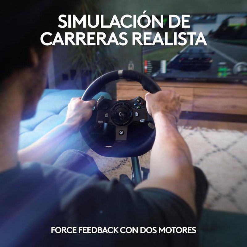 Volante De Carreras Para Xbox One Y Pc - Logitech - Cemaco
