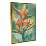 Cuadro Flor Ave Del Paraíso 50x3.5x80 Cm - Concepts