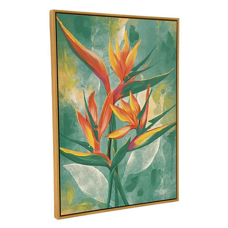 Cuadro Flor Ave Del Paraíso 50x3.5x80 Cm - Concepts